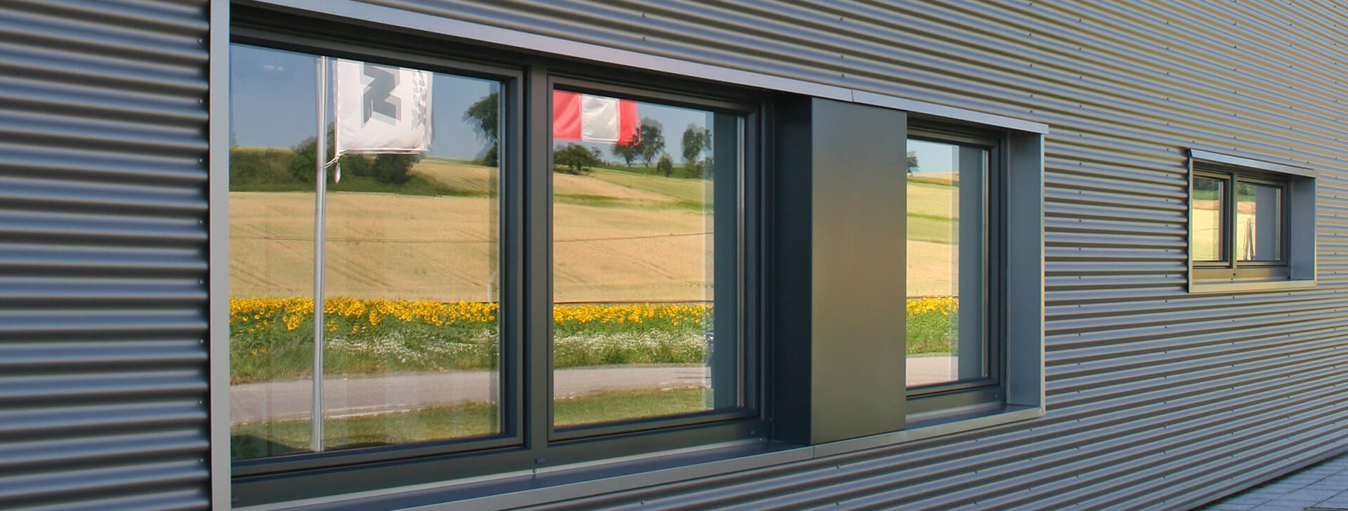 Lüftung und Belichtung Wand - Industrie- und Gewerbebau - WOLF System