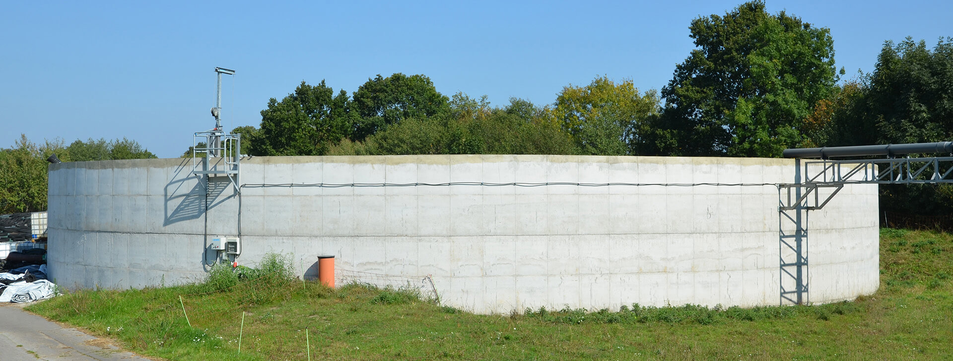 Güllebehälter - Betonbehälter - WOLF System