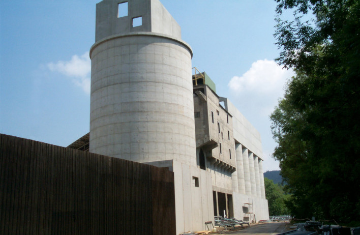 Schüttgutsilos - Silobau - WOLF Systembau