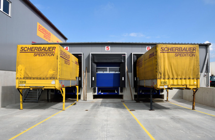 Logistik- und Lagerhalle - Stahlhalle - Industriebau