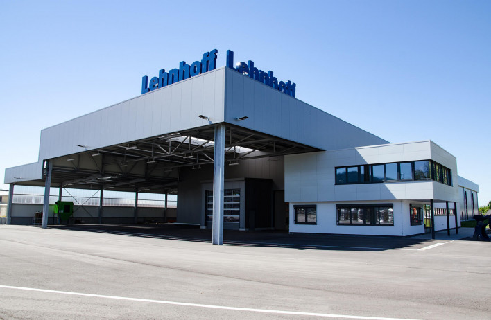 Logistik- und Lagerhalle - Stahlhalle - Industriebau